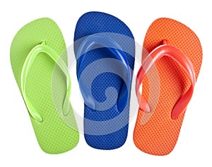 Summer Flip Flop Sandal Background photo