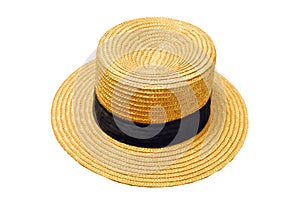 Summer french straw hat