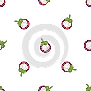 Summer fruit pattern seamless vector