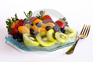 Summer fruit plate