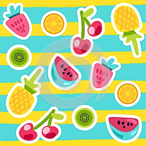 Summer Fruits Patterns