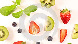 Summer fuit food concept photo