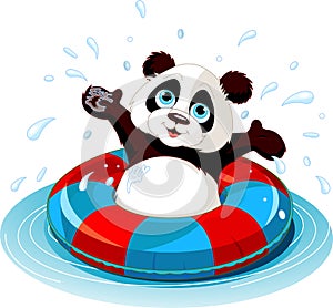 Summer fun Panda