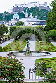 Summer Gardens of Mirabell Palace (Salzburg, Austria)