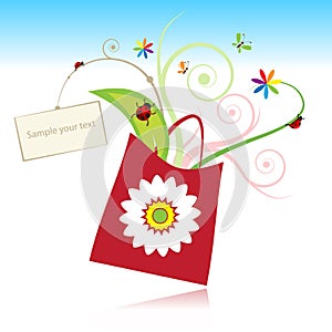 Summer gift with card