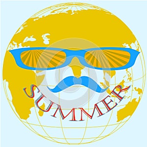 Summer globe