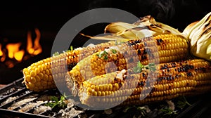 summer grilled corn on cob