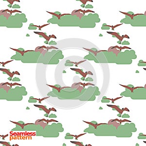 Summer groovie pattern