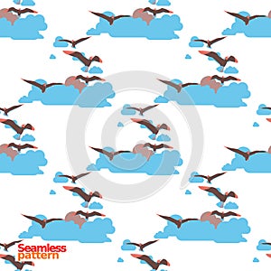 Summer groovie pattern