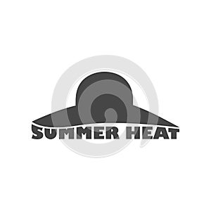 Summer heat icon - Illustration