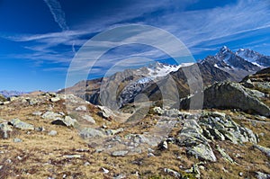 Summer high mountain lanscape