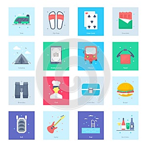 Summer Holiday Icons Pack