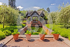 Summer House, Hampton Court, Herefordshire, England.