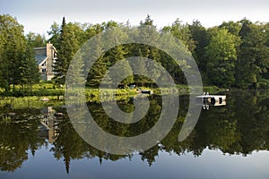 Summer house on the lake