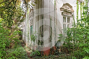 The summer house of the noble family Gombos left to the ravages of time. It was built at the beginning of the 20th century