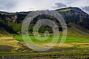 Summer icelandic landscapes