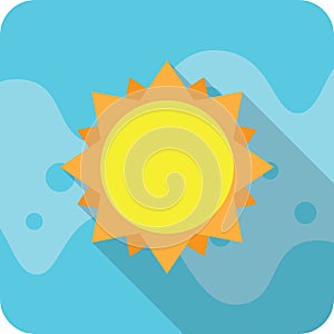 Summer icon set. Vector illustration decorative design