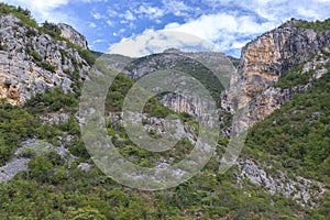 Summer in the italian highlands and mountains