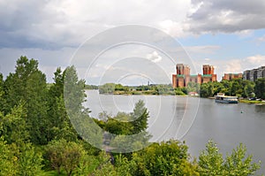 Summer Krasnoyarsk landscape