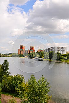 Summer Krasnoyarsk landscape photo