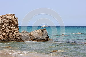 Summer kserokampos beach creta island covid-19 holidays high quality prints