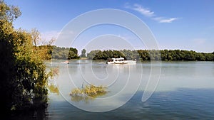 Summer landscape on Danube Delta Romania