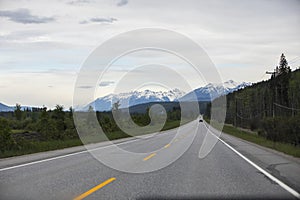 Summer landscape in Glacier National Park, British Columbia, Canada