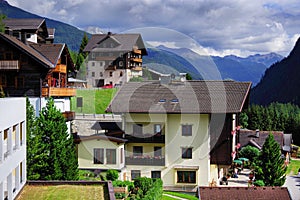 Summer landscape of Heiligenblut am Grossglockner.