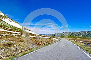 Summer landscape of the highland