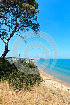 Summer Lido di Portonuovo beach, Italy