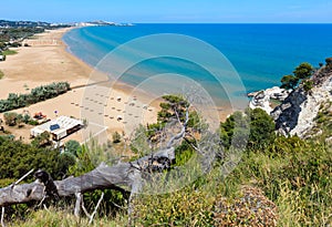 Summer Lido di Portonuovo beach, Italy