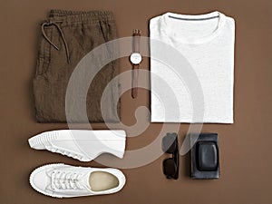 Summer male outfit.