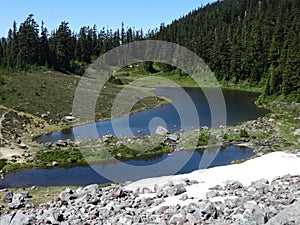 Summer at Mazama Lake photo