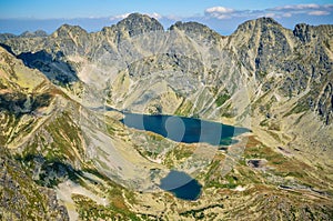 Summer mountain ladnscape in Slovak mountains.