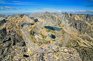 Summer mountain landscape in High Tatra, Slovakia.