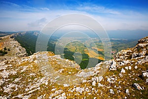 Summer mountains of Sierra de Andia photo