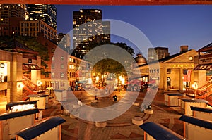 Summer Night Out at Faneuil Hall