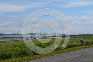 Summer in Nova Scotia: Louisbourg Lighthouse, Salmon Rock and Battery Island on Cape Breton Island