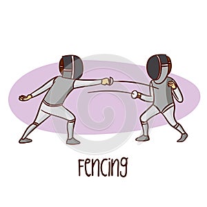 Summer Olympic Sports. Fencing