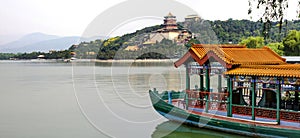 The Summer Palace and cruise ship