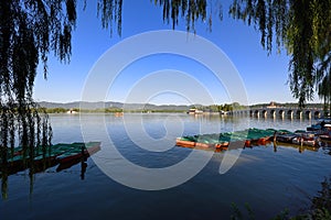 Summer palace lake