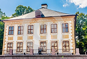 Summer Palace of Peter the Great in Summer Garden, Saint Petersburg, Russia