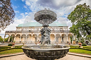 The summer palace of Queen Anne in summer in Prague, Czech Republic