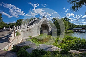 Summer Palace, stone arch bridge