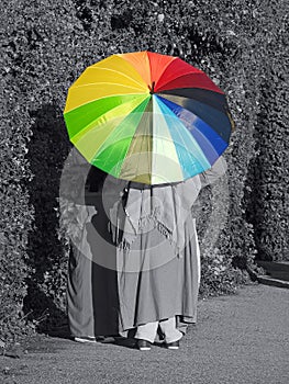 Summer parasol colours