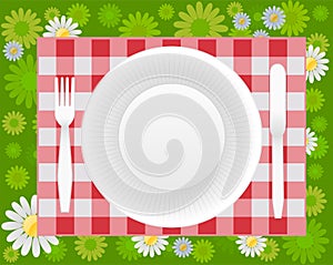 Summer picnic design