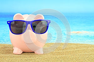 Summer piggy bank