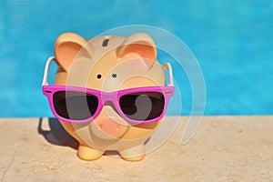 Summer piggy bank