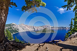 Summer Portrait of Crater Lake, Oregon