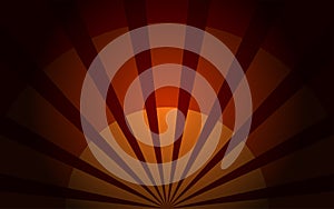 Summer rays background. Banner for circus poster